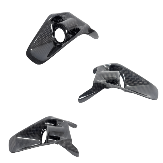Ducati Monster 1200R 821 Carbon Fiber Ignition Switch Cover by Ilmberger Carbon