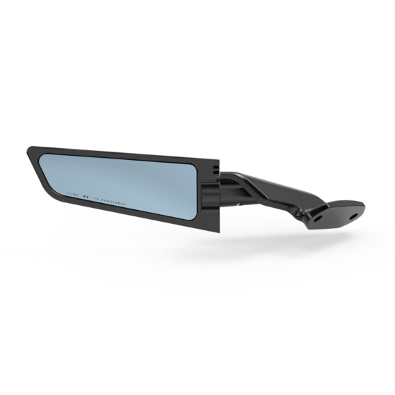 "STEALTH" Sport Mount Style Winglet Mirror Set by Rizoma