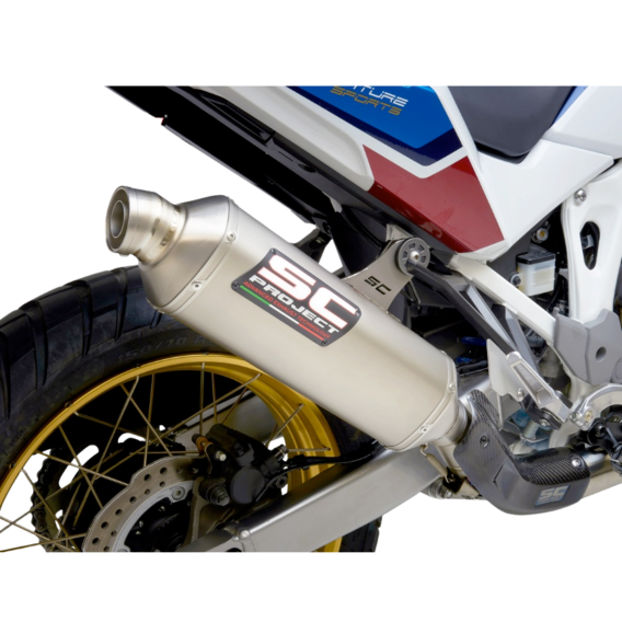 Honda CRF1100L Africa Twin Rally Raid Slip-On Exhaust by SC-Project