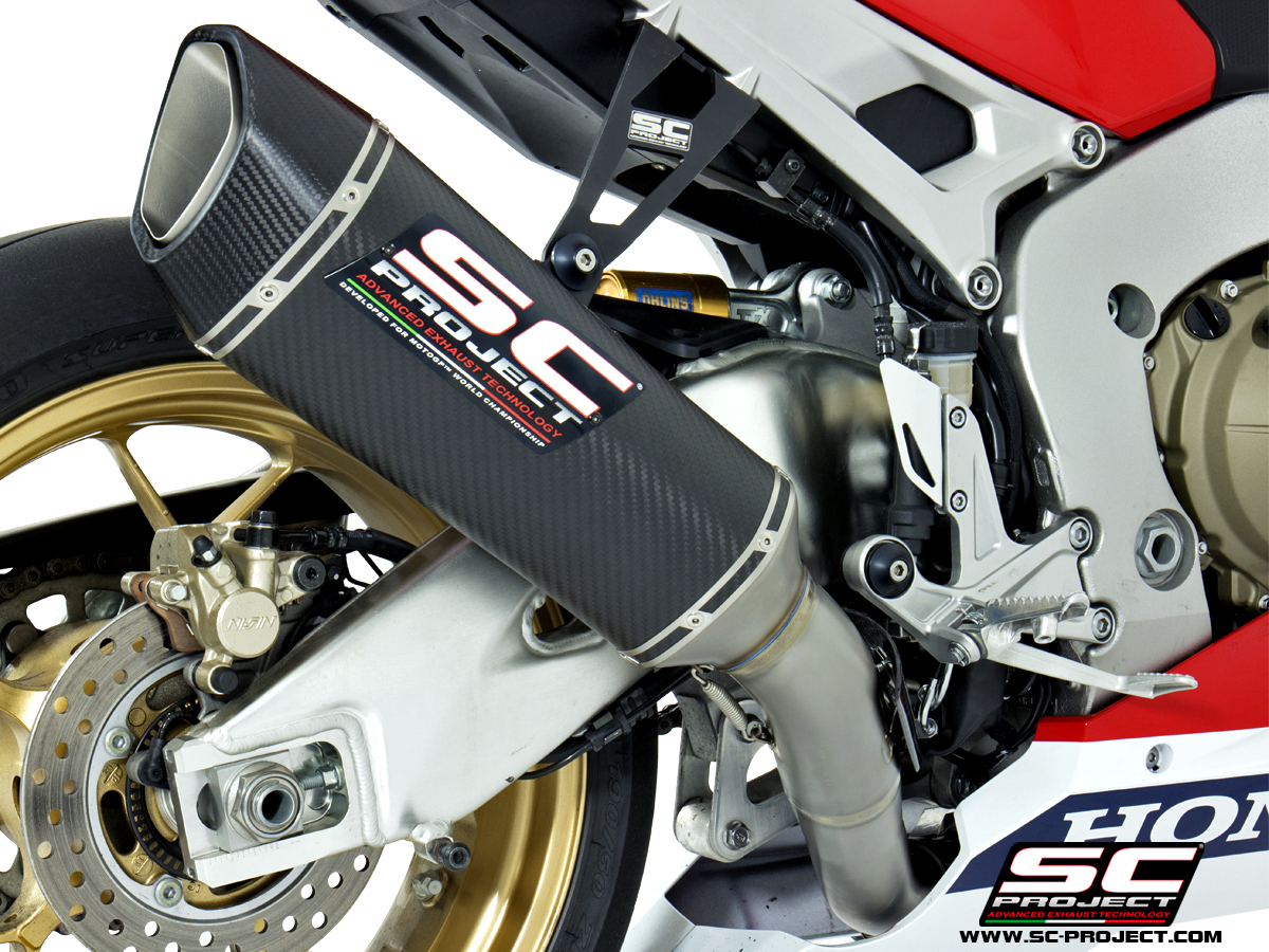 honda cbr 1000rr best slipon exhaust sc-project