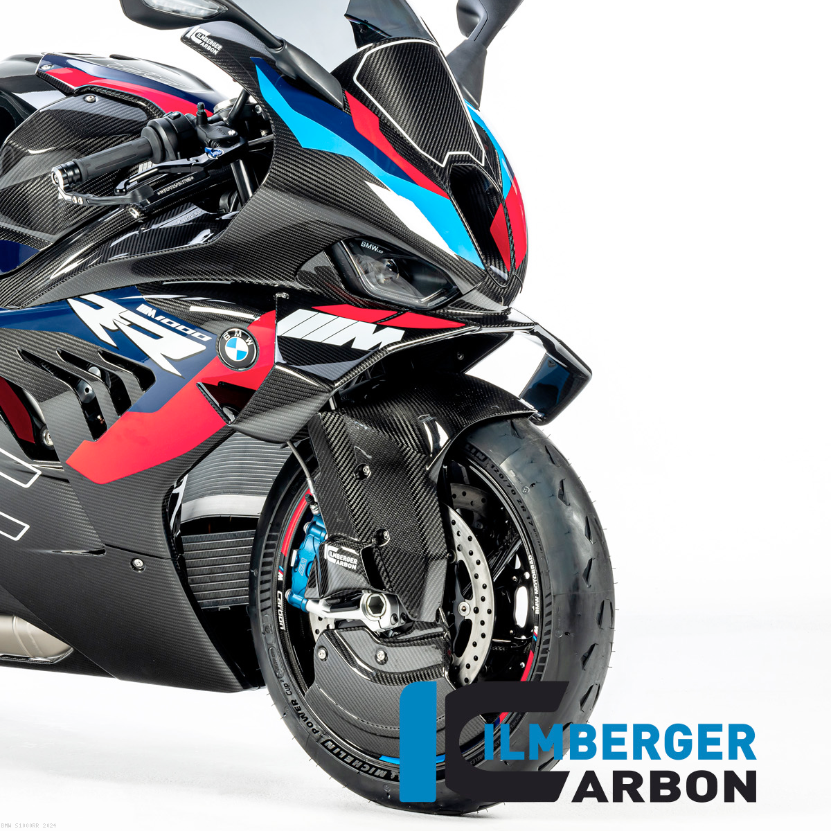 Carbon Fiber Wheel Cover Kit by Ilmberger Carbon BMW / S1000RR 