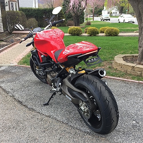 Ducati monster 821 tail 2024 tidy