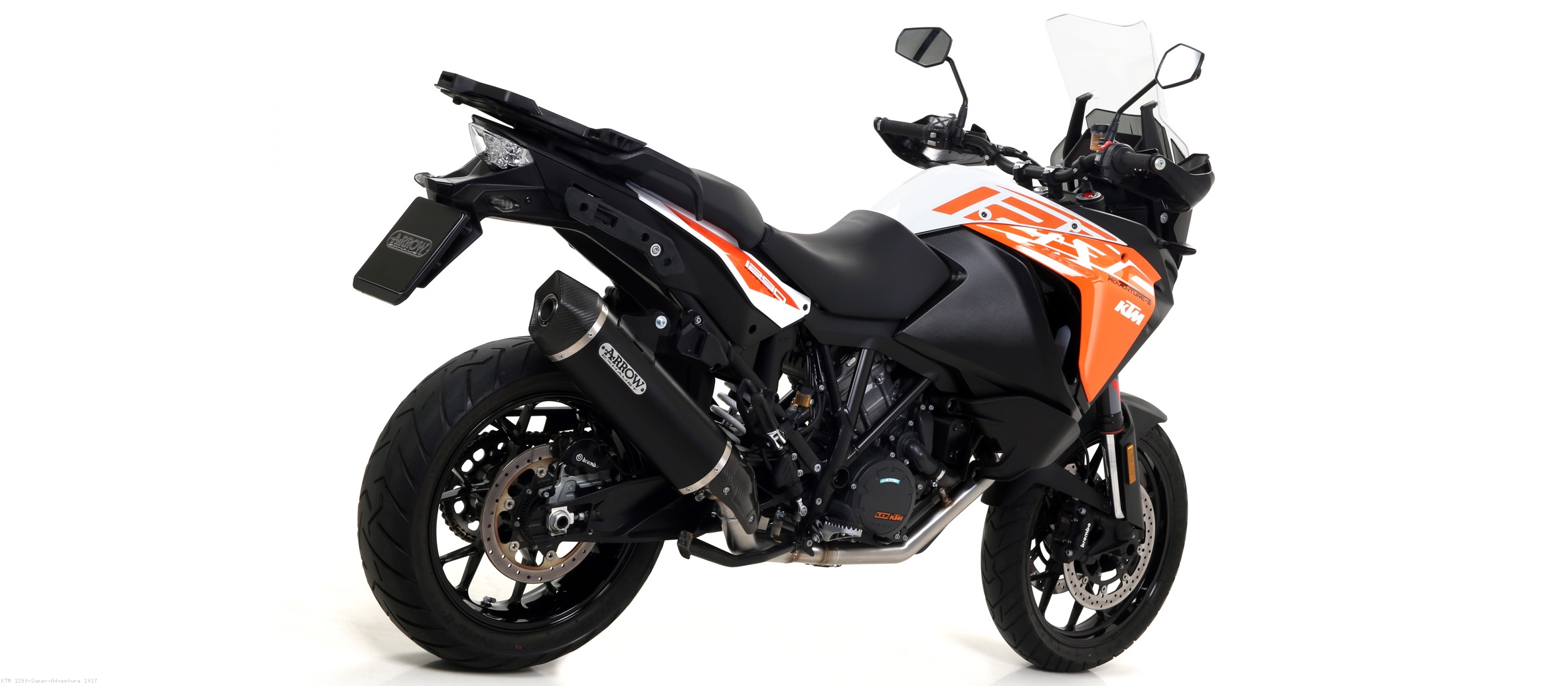 ktm 1290 super adventure s arrow exhaust