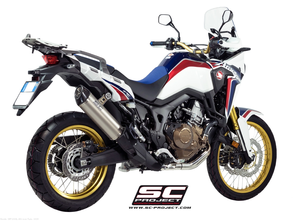 Oval Exhaust by SC-Project Honda / CRF1000L Africa Twin ...
