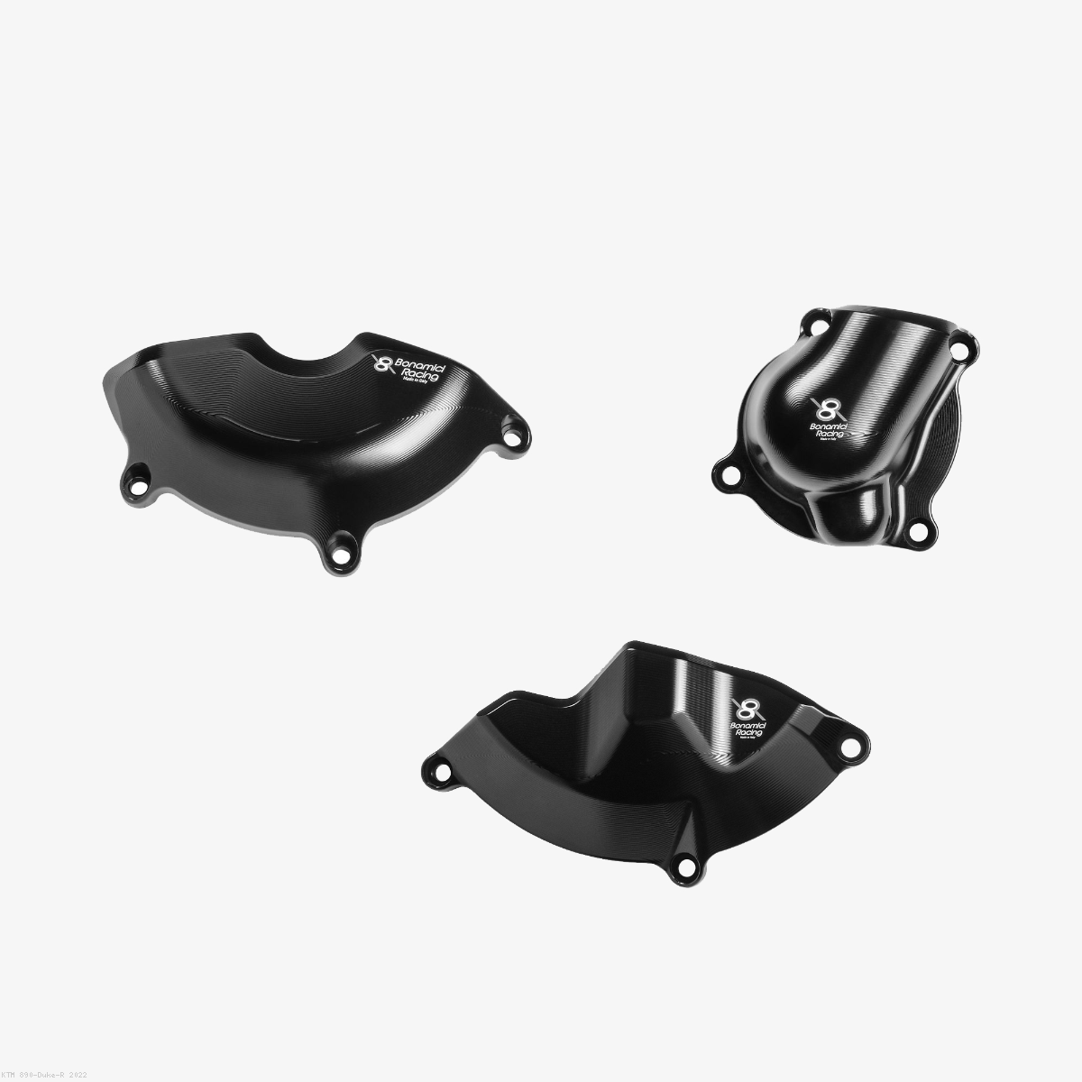 Billet Aluminum Engine Case Savers by Bonamici KTM / 890 Duke R / 2022 ...