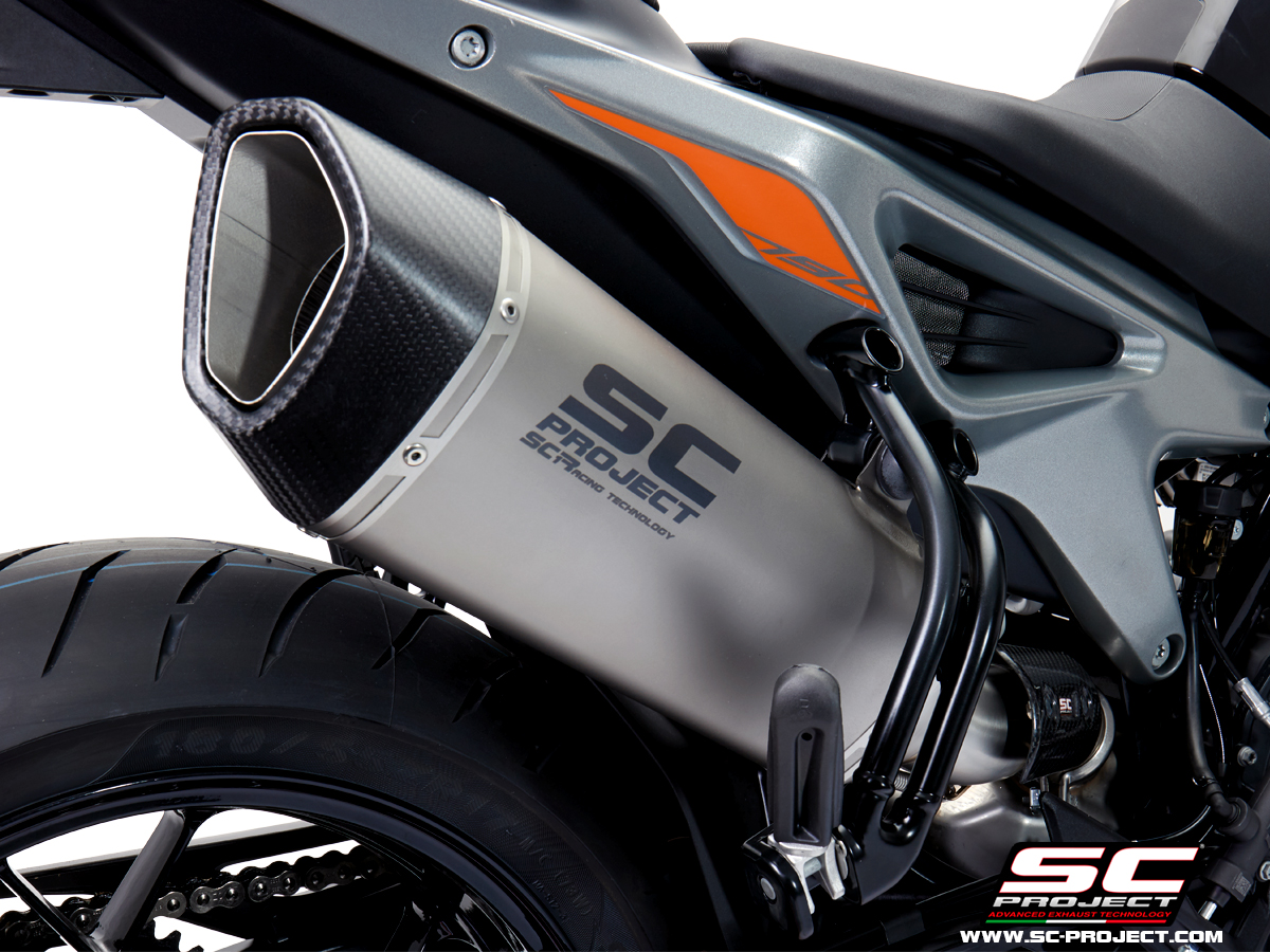 SC-Project - Stainless steel full system with titanium SC1-R GT exhaust - KAWASAKI  Z 650