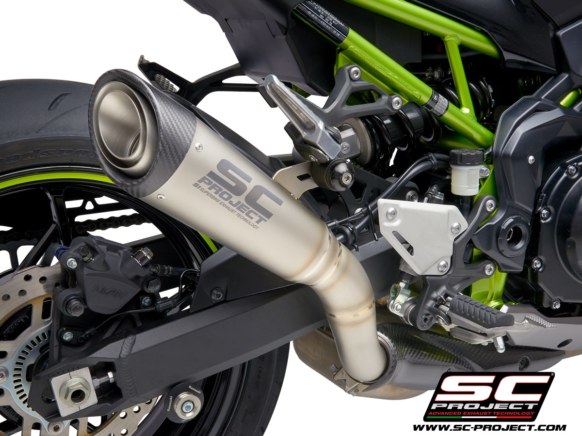 Z900 2024 exhaust system