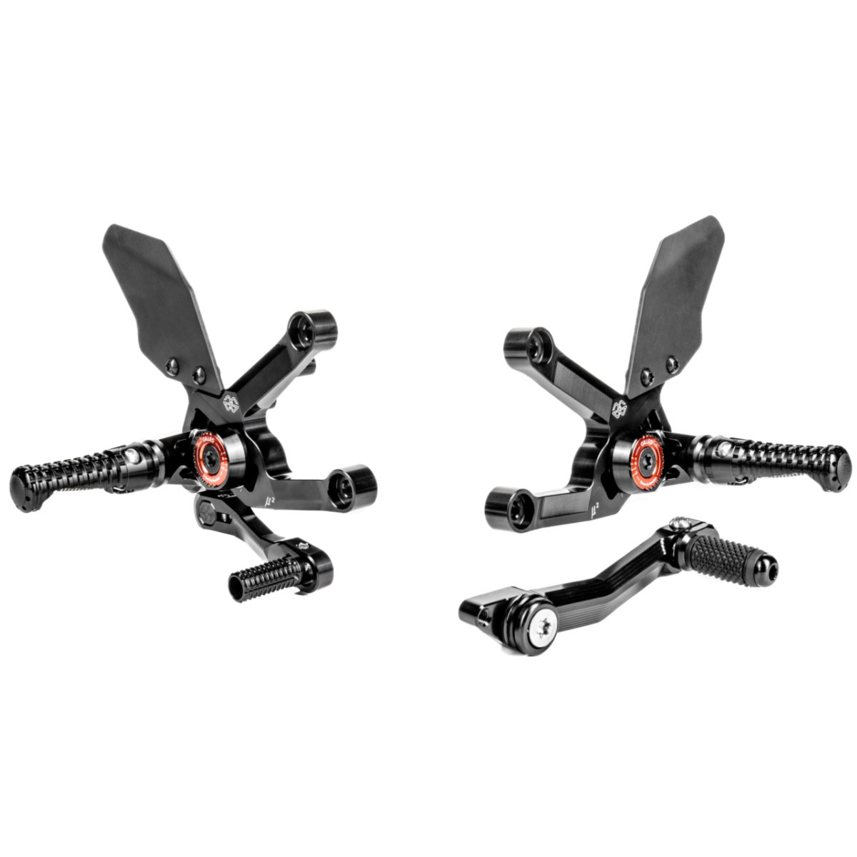 MUE2 Adjustable Rearsets by Gilles Tooling Triumph / Speed Triple 1200 RS /  2022