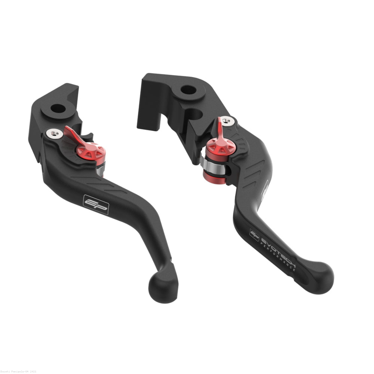 Shorty Brake And Clutch Lever Set by Evotech Ducati / Panigale V4 / 2021