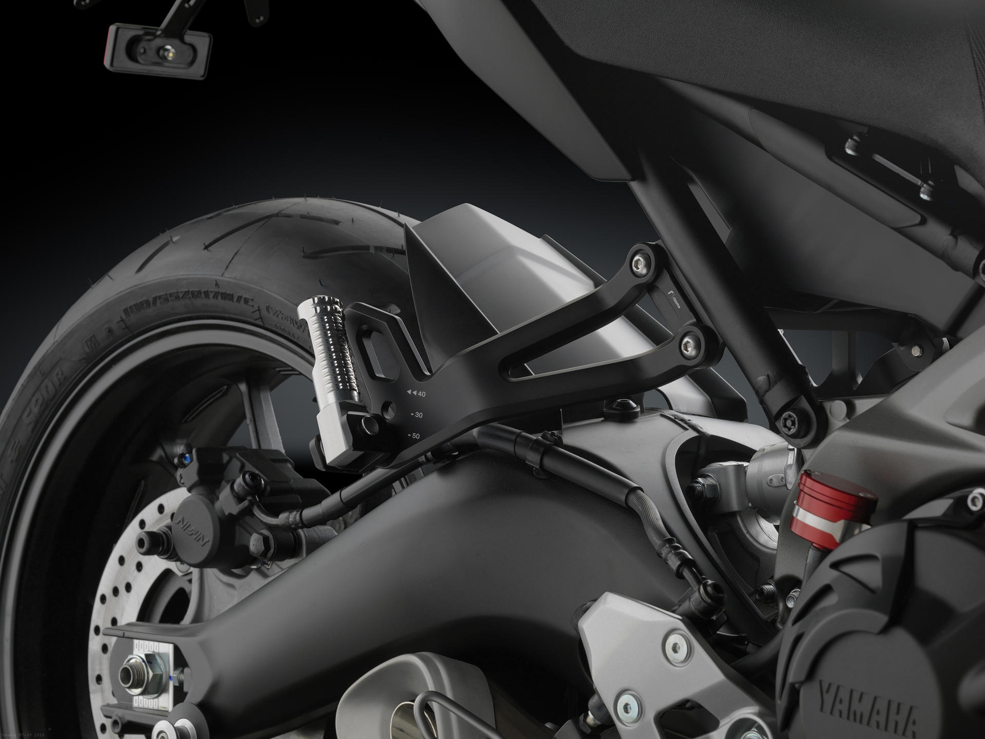 Rizoma Passenger Peg Kit Yamaha / MT-09 / 2018 (PE680B)