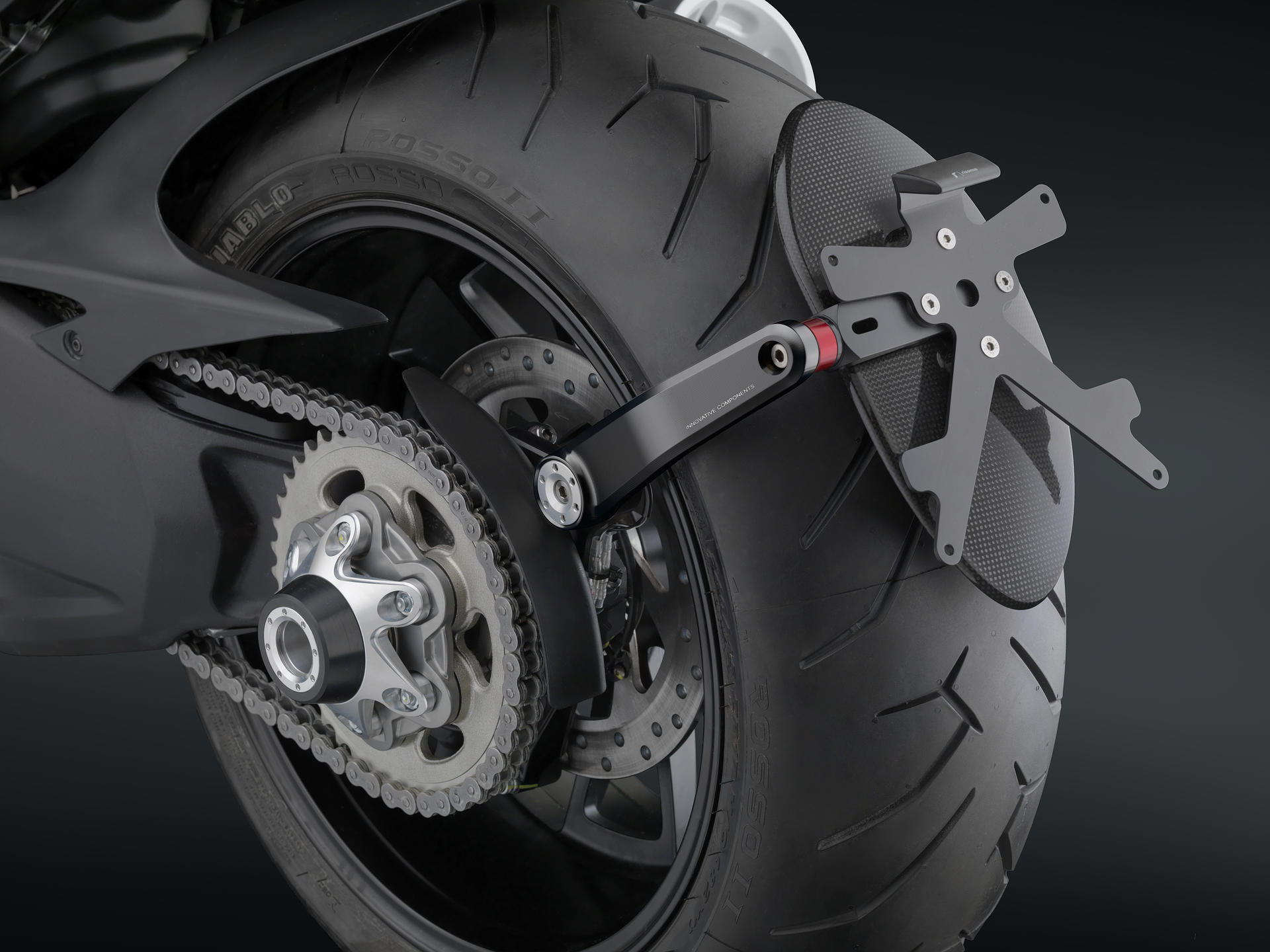 Support plaque Rizoma Side Arm Triumph Speed Triple | Modif Moto