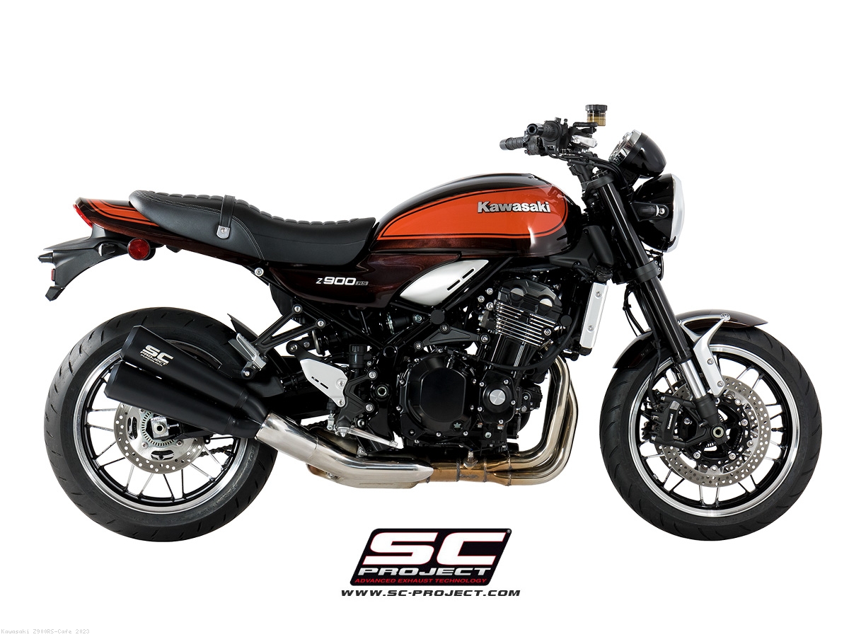 Conic 70s Style Exhaust by SC-Project Kawasaki / Z900RS Cafe / 2023