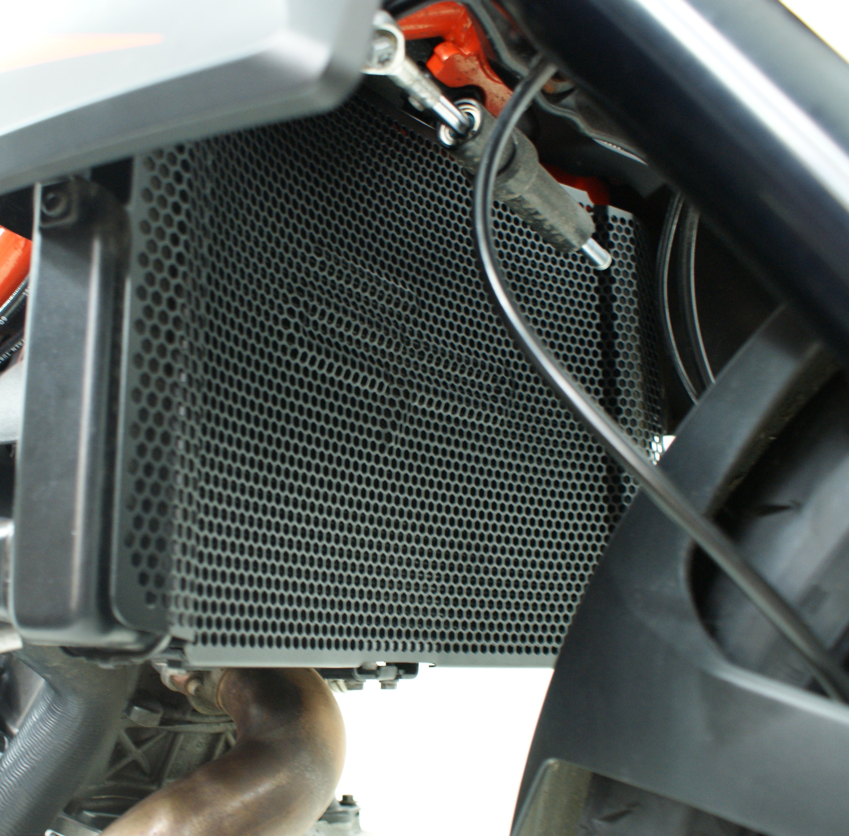 Radiator Guard By Evotech Performance Ktm   1290 Super Duke R   2014 