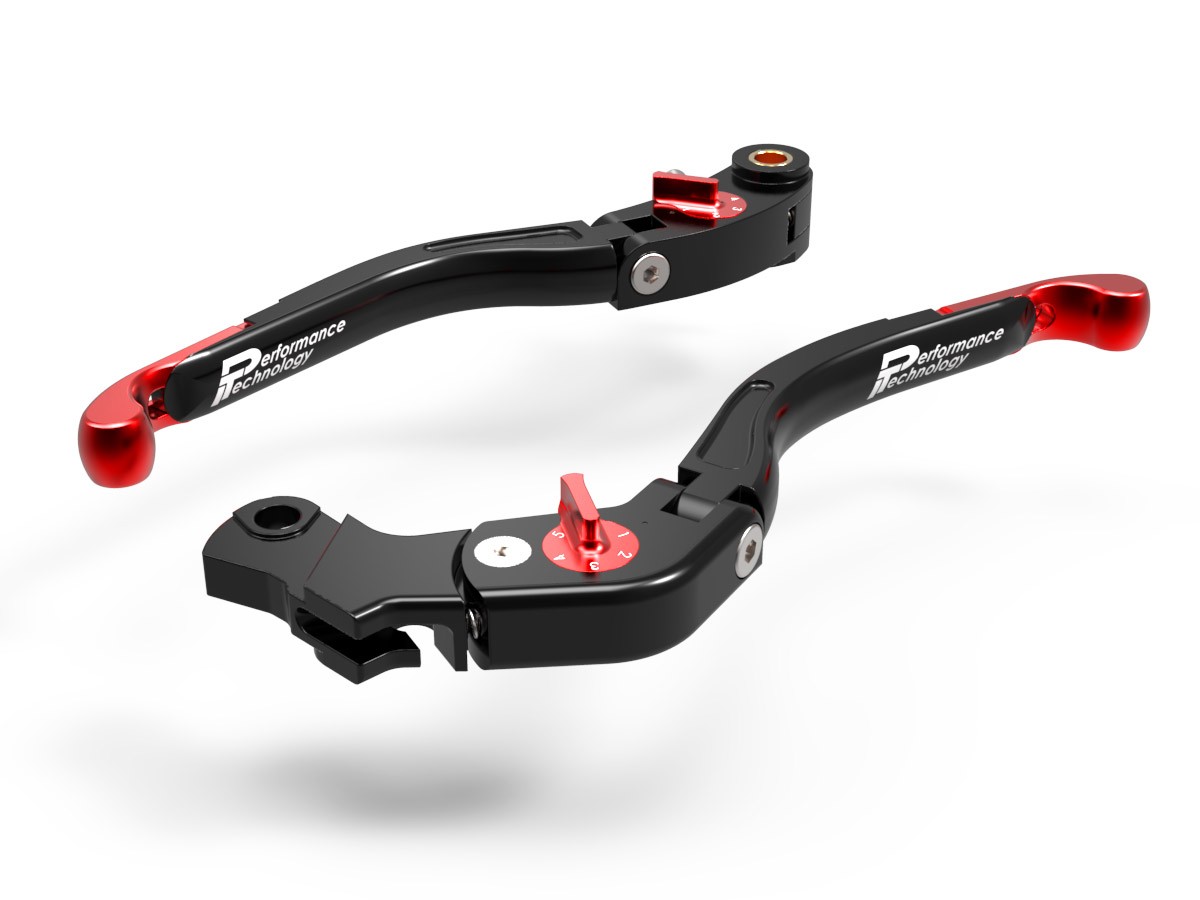 Adjustable Folding Brake and Clutch Lever Set by Performance Technology ...