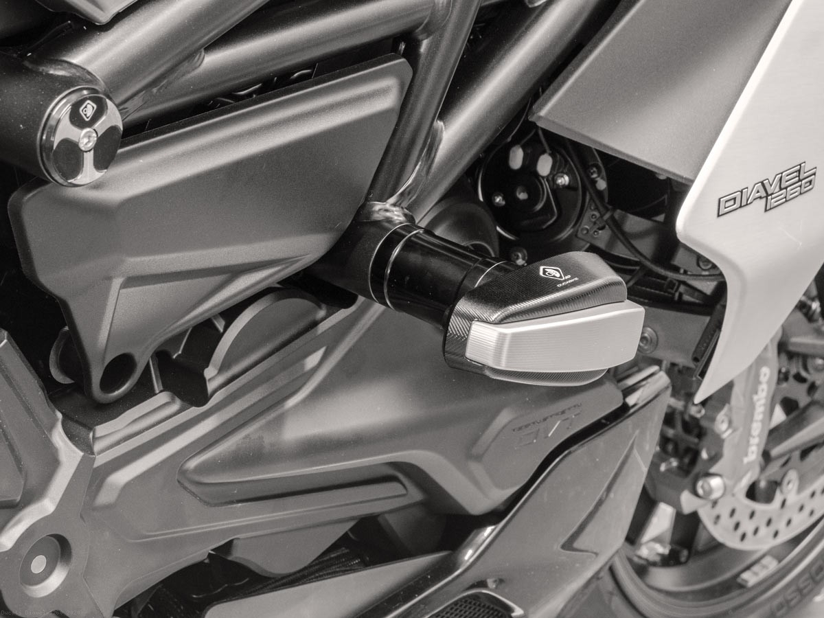 diavel frame sliders