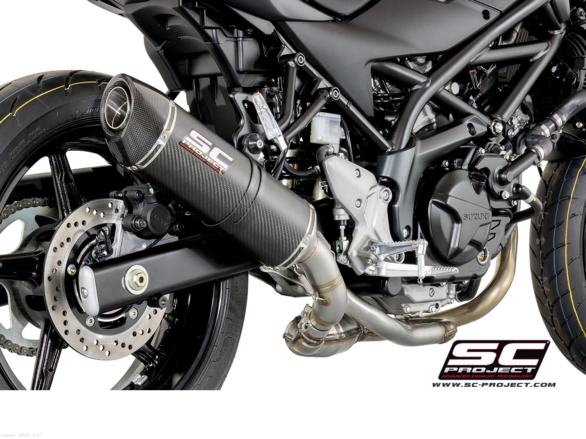 Oval Exhaust by SC-Project Suzuki / SV650 / 2017 (S14-01)