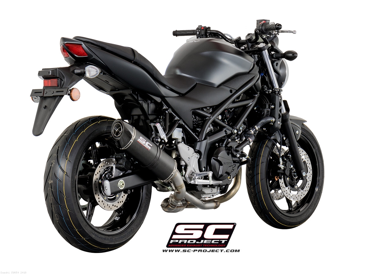 sv650 custom exhaust