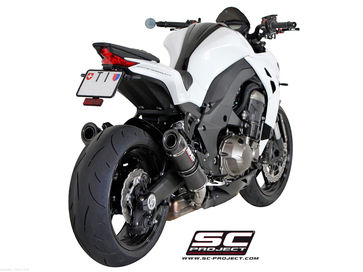 Gp Tech Exhaust By Sc Project Kawasaki Z1000 2016 K19 28c