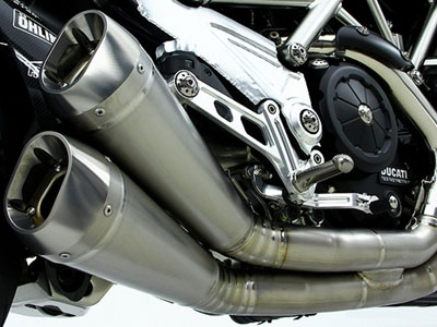 Ducati Diavel MotoCorse Titanium Exhaust System