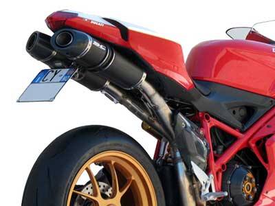 Ducati 848/1098/1198 Oval Exhaust By SC-Project