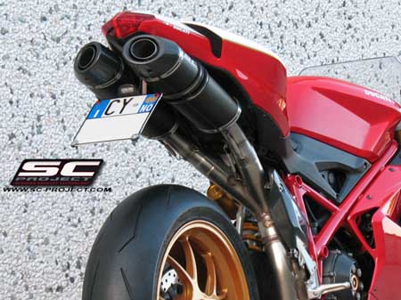 Ducati 848/1098/1198 Oval Exhaust By SC-Project