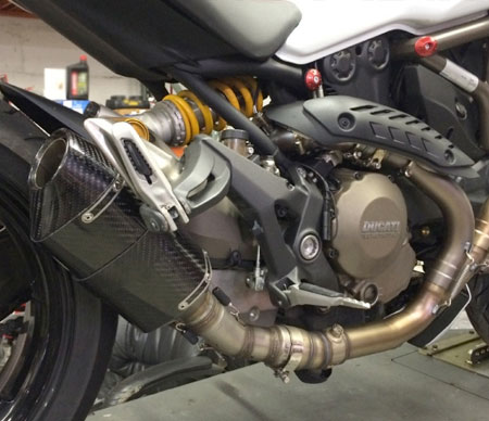 Ducati Monster 1200 Slip On Exhaust by Shift-Tech