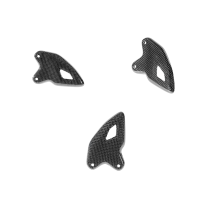 Ducati Panigale  V4 Gloss Carbon Fiber Left Side Heel Guard by Ilmberger Carbon CG.FSL.011.V4P24