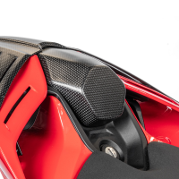 Carbon Fiber Pillion Seat Cover by Ilmberger Carbon