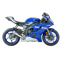 Yamaha R6 High Mount CR-T Exhaust by SC-Project yamaha r6