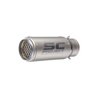 CR-T Slip-on Exhaust with Titanium Mesh Outlet by SC-Project