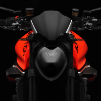 Carbon Fiber Headlight Fairing by Rizoma