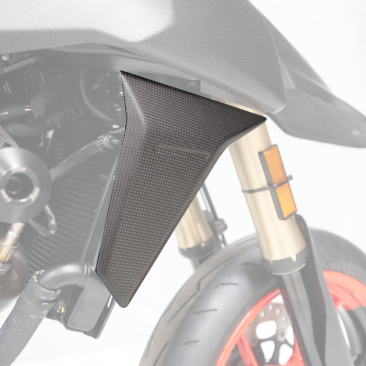 Carbon Fiber Radiator Covers by DBK Special Parts