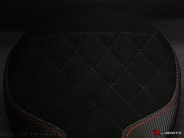 Luimoto "DIAMOND EDITION" RIDER Seat Cover Ducati / 1199 Panigale R / 2013