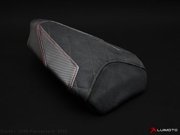 Luimoto "Diamond Edition" PASSENGER Seat Cover Ducati / 1299 Panigale S / 2015