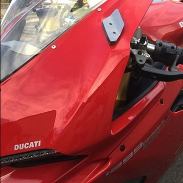 Mirror Block Off Turn Signals by NRC Ducati / 1299 Panigale R FE / 2018