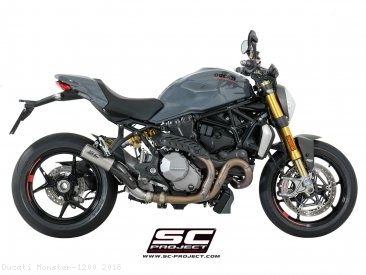 CR-T Exhaust by SC-Project Ducati / Monster 1200 / 2018