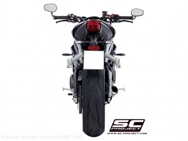 CR-T Exhaust by SC-Project Triumph / Street Triple R 765 / 2020