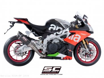 SC1-R Exhaust by SC-Project Aprilia / RSV4 RF / 2019