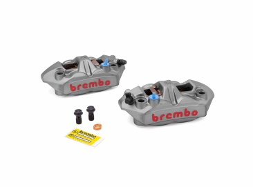 108 mm Radial M4 Cast Monoblock Caliper Kit by Brembo