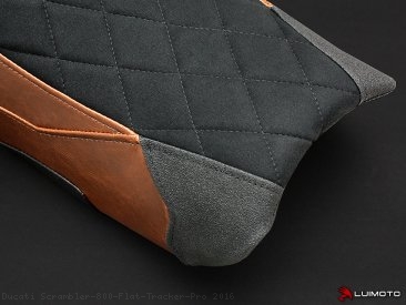 Luimoto "MILITARY X" Seat Cover Ducati / Scrambler 800 Flat Tracker Pro / 2016