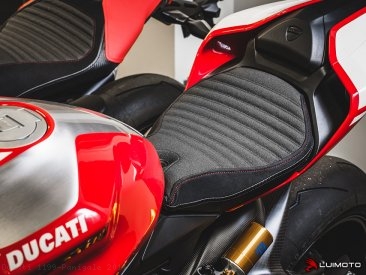 Luimoto "CORSA EDITION" RIDER Seat Cover Kit Ducati / 1199 Panigale / 2014