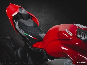 Corsa Edition Rider Seat Cover by Luimoto Ducati / Panigale V4 Speciale / 2018