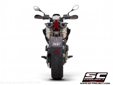 SC1-M Exhaust by SC-Project Aprilia / Dorsoduro 900 / 2019