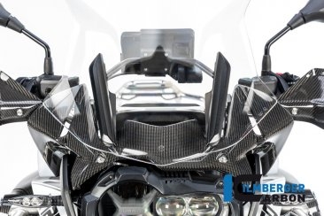 Carbon Fiber Instrument Panel Wind Guard by Ilmberger Carbon BMW / R1250GS / 2020