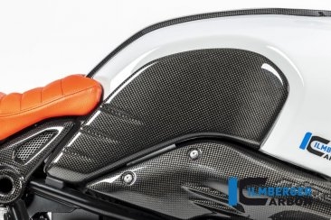 Carbon Fiber Side Tank Cover by Ilmberger Carbon BMW / R nineT Urban GS / 2021