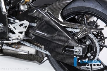 Carbon Fiber Swingarm Cover Set by Ilmberger Carbon BMW / S1000RR HP4 / 2014