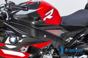 Carbon Fiber Left Side Tank Panel by Ilmberger Carbon BMW / S1000R / 2017