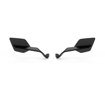 "STEALTH" Naked MAX Winglet Mirror Set by Rizoma