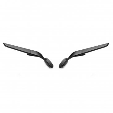 "STEALTH" Sport Mount Style Winglet Mirror Set by Rizoma