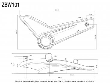 Aluminum Seat Support Side Covers by Rizoma